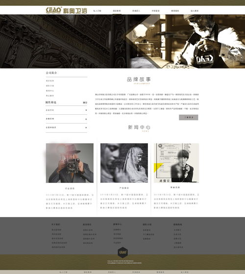 衛(wèi)浴網(wǎng)頁(yè)設(shè)計(jì)與網(wǎng)站建設(shè) 打造現(xiàn)代家居體驗(yàn)的數(shù)字化展示